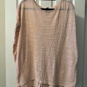 Women's JJill pink tunic in XL
